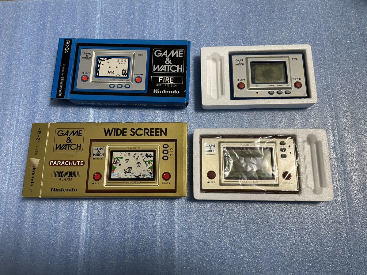 ゲームウォッチ 任天堂 昭和レトロ 当時物 希少品 2個まとめて