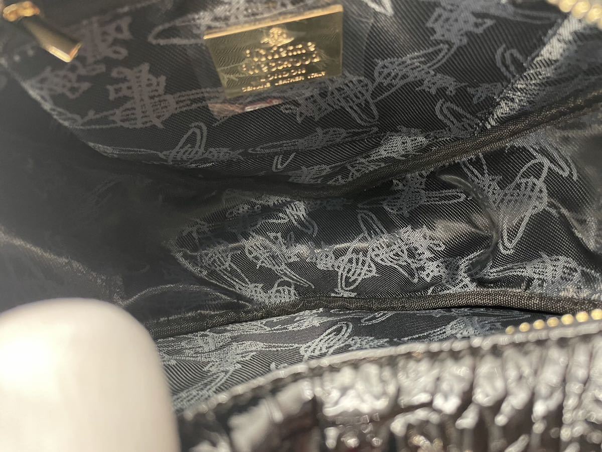Vivienne Westwood ハート型 トートバッグ ブラック 未使用品|PayPay