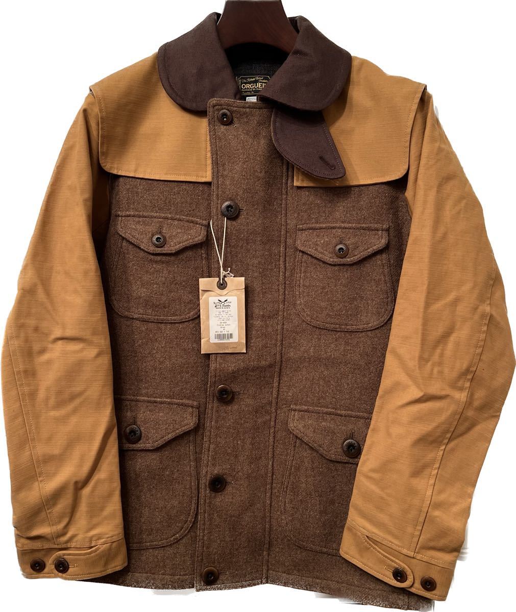 【新品未使用】Fishing Jacket Brown オルゲイユ　フィッシング_画像1