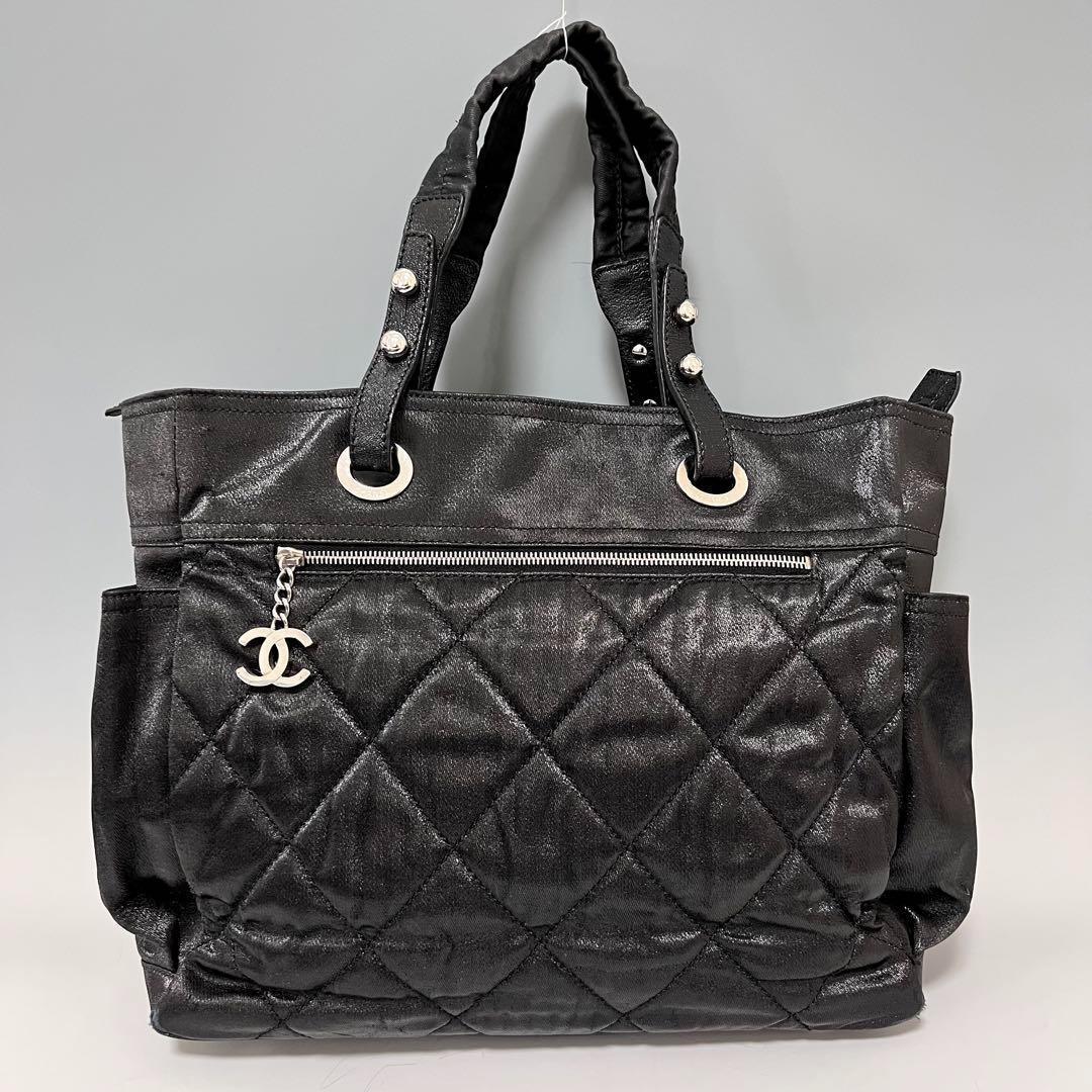 かわいい! CHANEL シャネル トートバッグ パリビアリッツ GM ...