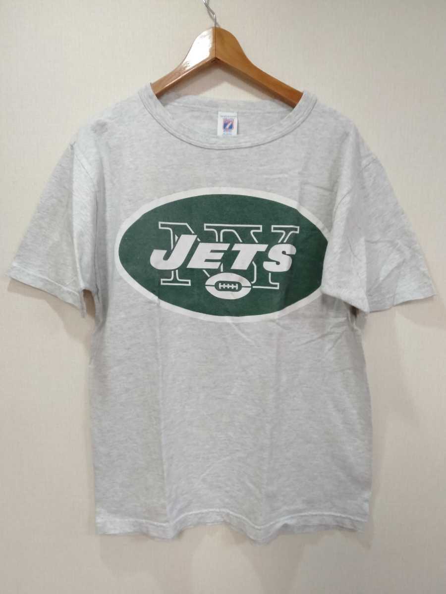 ニューヨーク ジェッツ　古着Tシャツ　\　LOGO7ボディー　NFL オールドTシャツ　80s90s NY JETS アメカジ_画像1