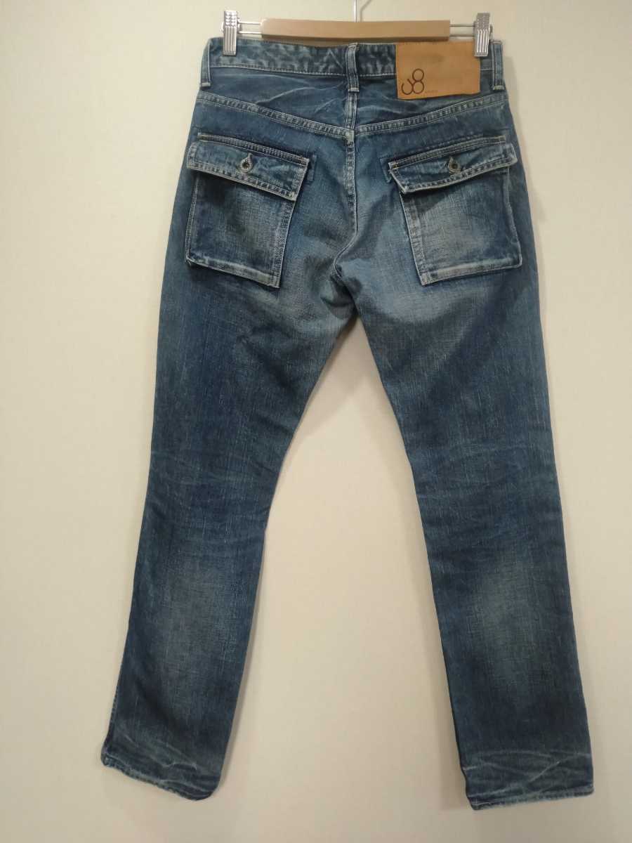  Johnbull Denim pants size M \\ John bull color .. eminent . island Denim Okayama reticulum hige.. American Casual reissue 