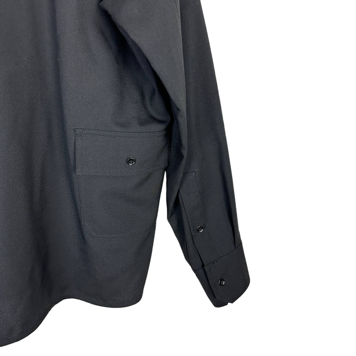 MARNI(マルニ) tropical wool shirt 21SS (black) | noonanwaste.com