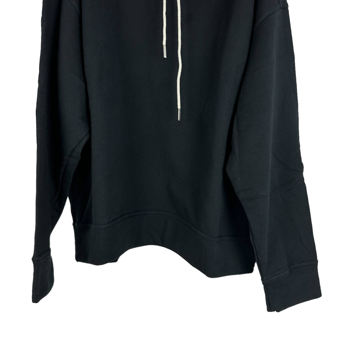 JILSANDER(ジルサンダー) short length hoodie 20SS (black)_画像3