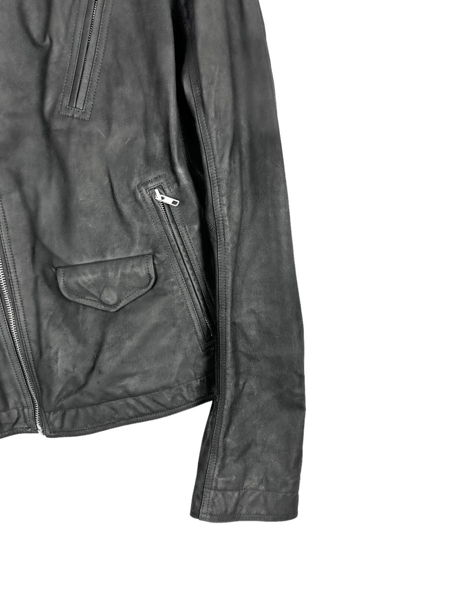 20%OFF】Rick Owens(リックオウエンス) zip vintage leather 20%OFF】Rick Owens(リックオウエンス) zip vintage leather