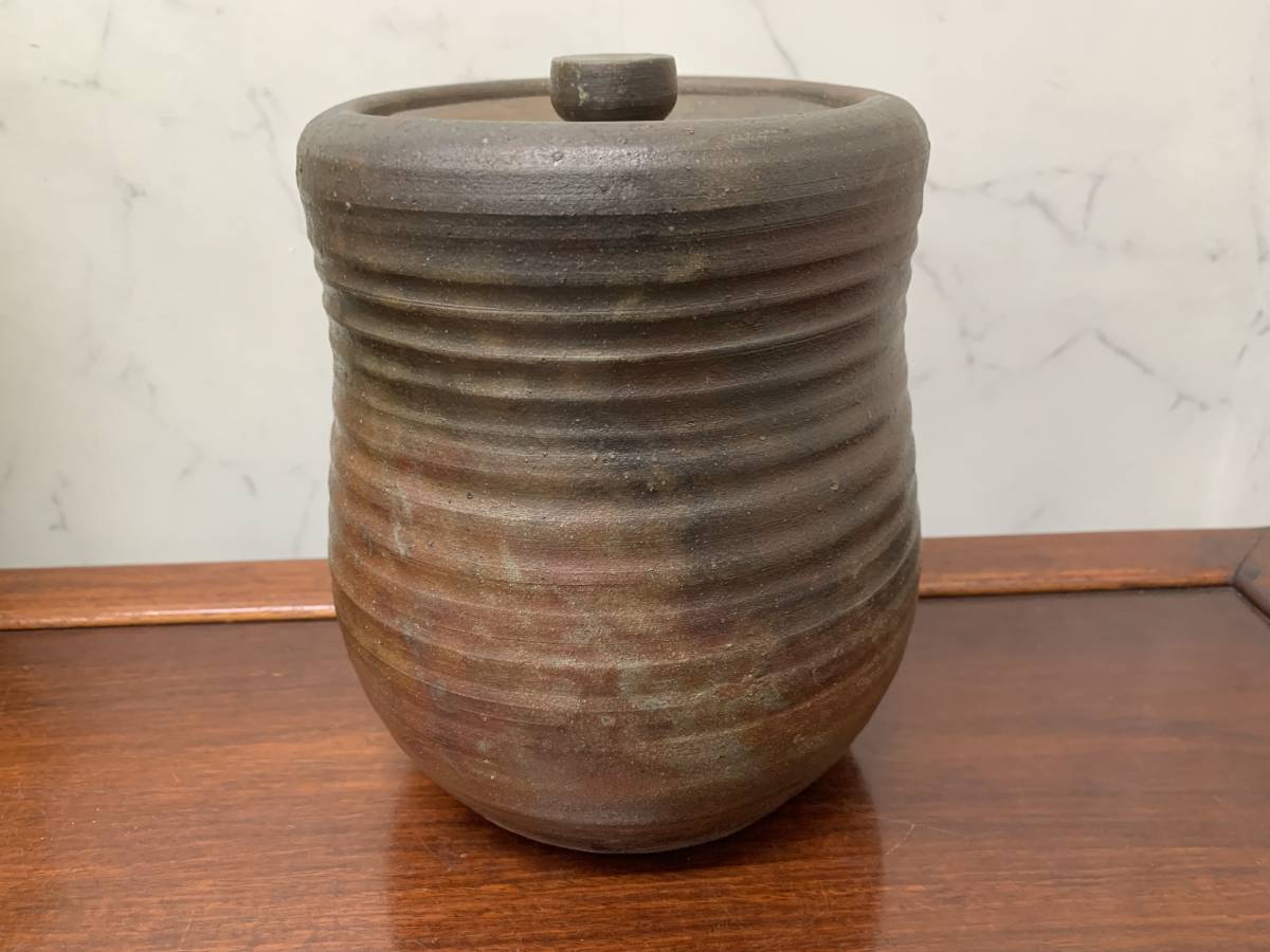 早い者勝ち!】丹波焼 清水千代市 茶道具 水指-
