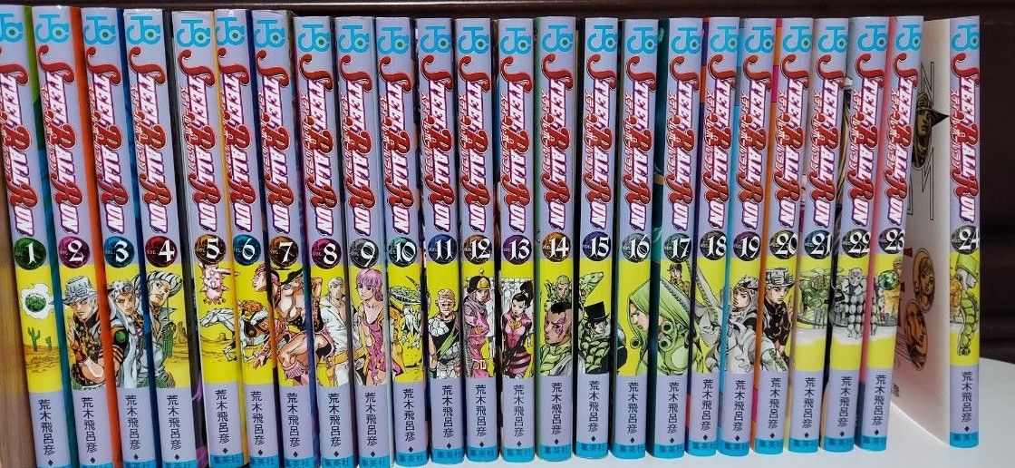 ジョジョの奇妙な冒険 第7部 スティール・ボール・ラン 全巻 - 通販