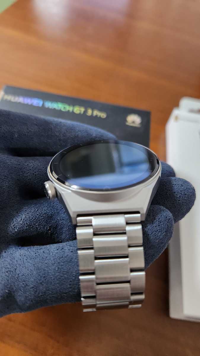HUAWEI WATCH GT3 Pro 46mm アクティブモデル+純正品EasyFit/Metal