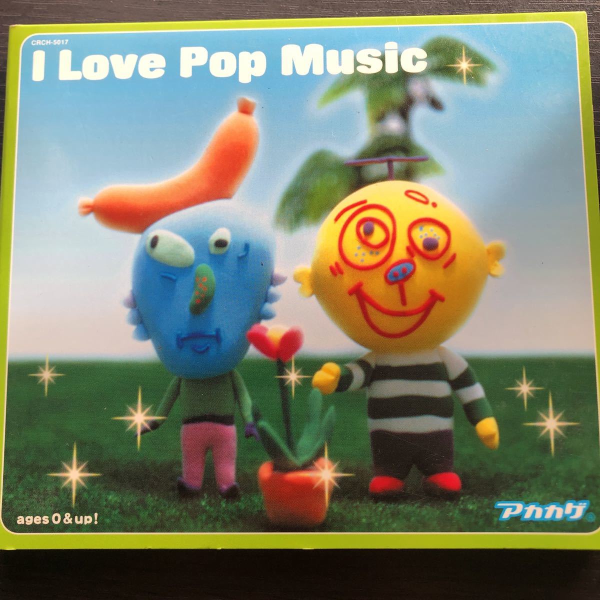 CD／AKAKAGE／I LOVE POP MUSIC／アカカゲ／紙ジャケ／Jポップ_画像1