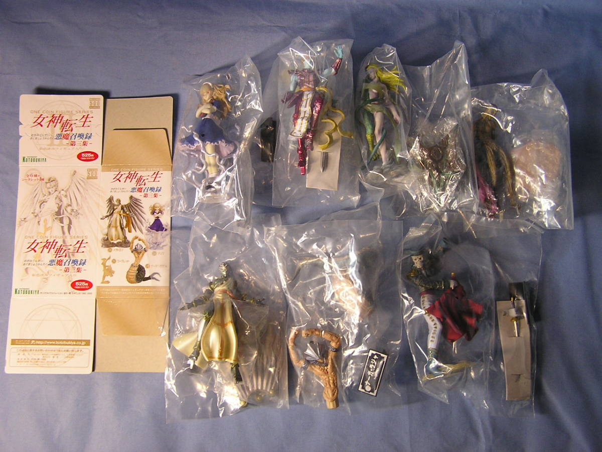 女神転生 悪魔召喚録 第三集 シークレット含む 全7種 フィギュア 女神転生 悪魔召喚録 第三集 シークレット含む 全7種 フィギュア