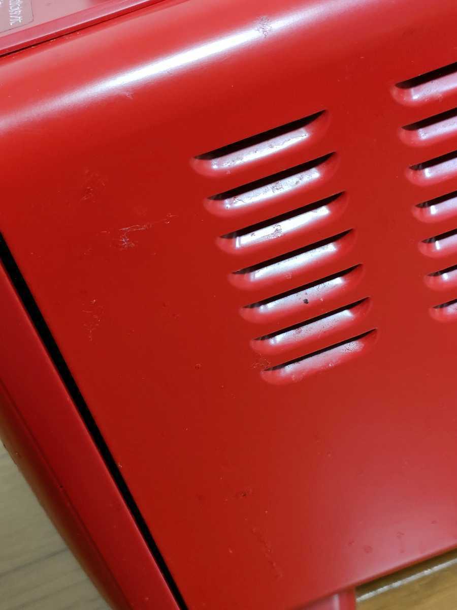 1円〜 SHARP シャープ HEALSIO ヘルシオ AX-H1-R ウォーターオーブン専用機 2017年製 赤系 レッド系 トースター あたため ノンフライ調理の画像7