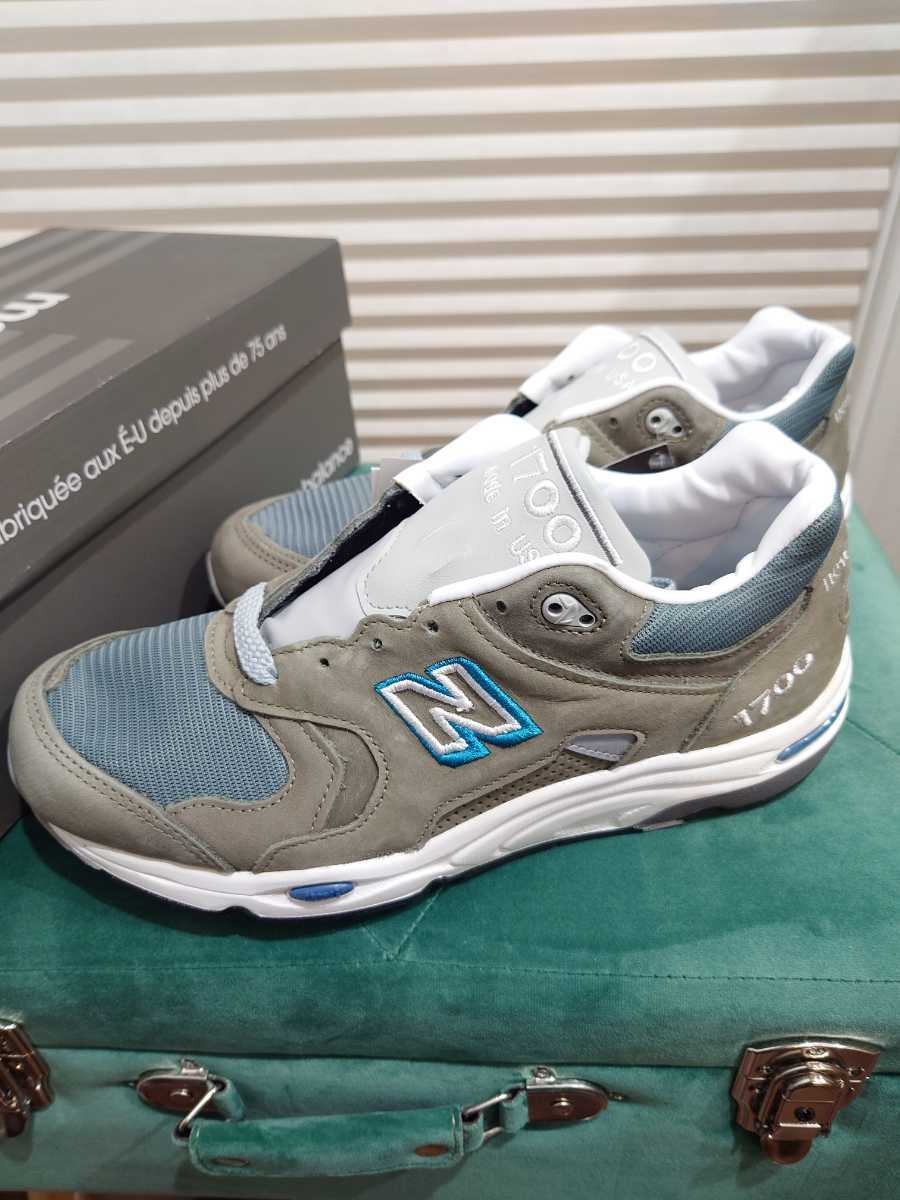 新品! USA製 ニューバランス　M1700 JP　グレー　9D　27　アメリカ製　576　996　1300　1400　1500　1700　new balance_画像1