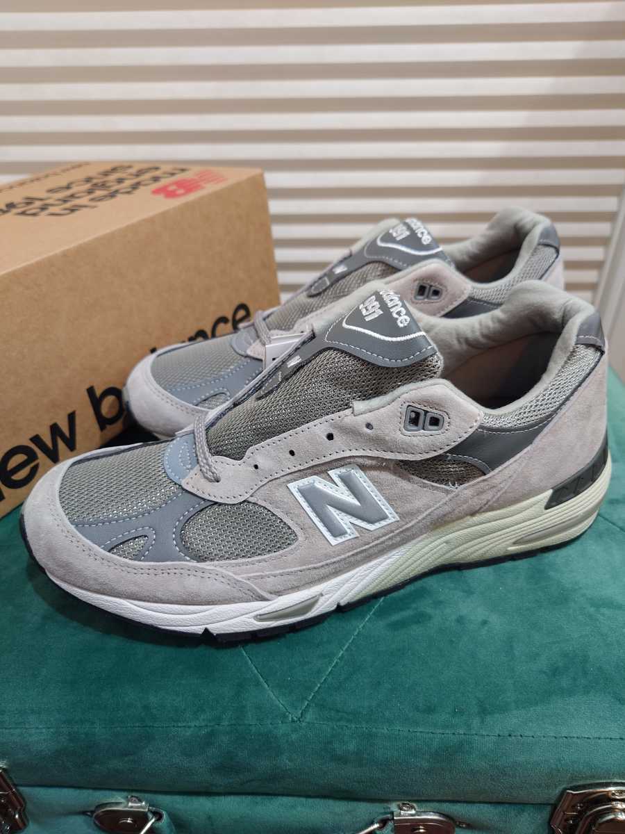新品! ニューバランス M991GL スウェード グレー 9,5D 27,5 イギリス製