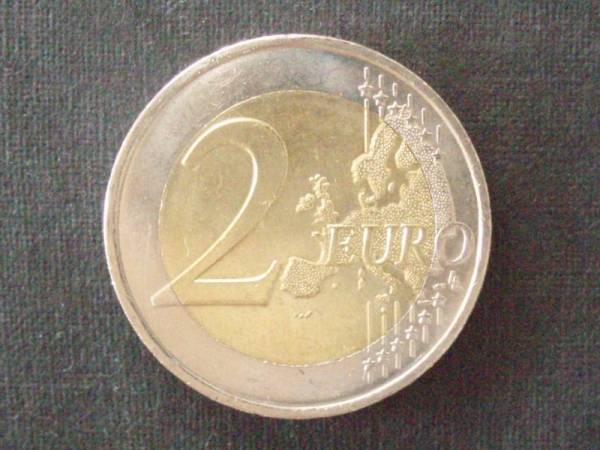 フランス　２ユーロ記念　２００８年　ＥＵ議長_画像2