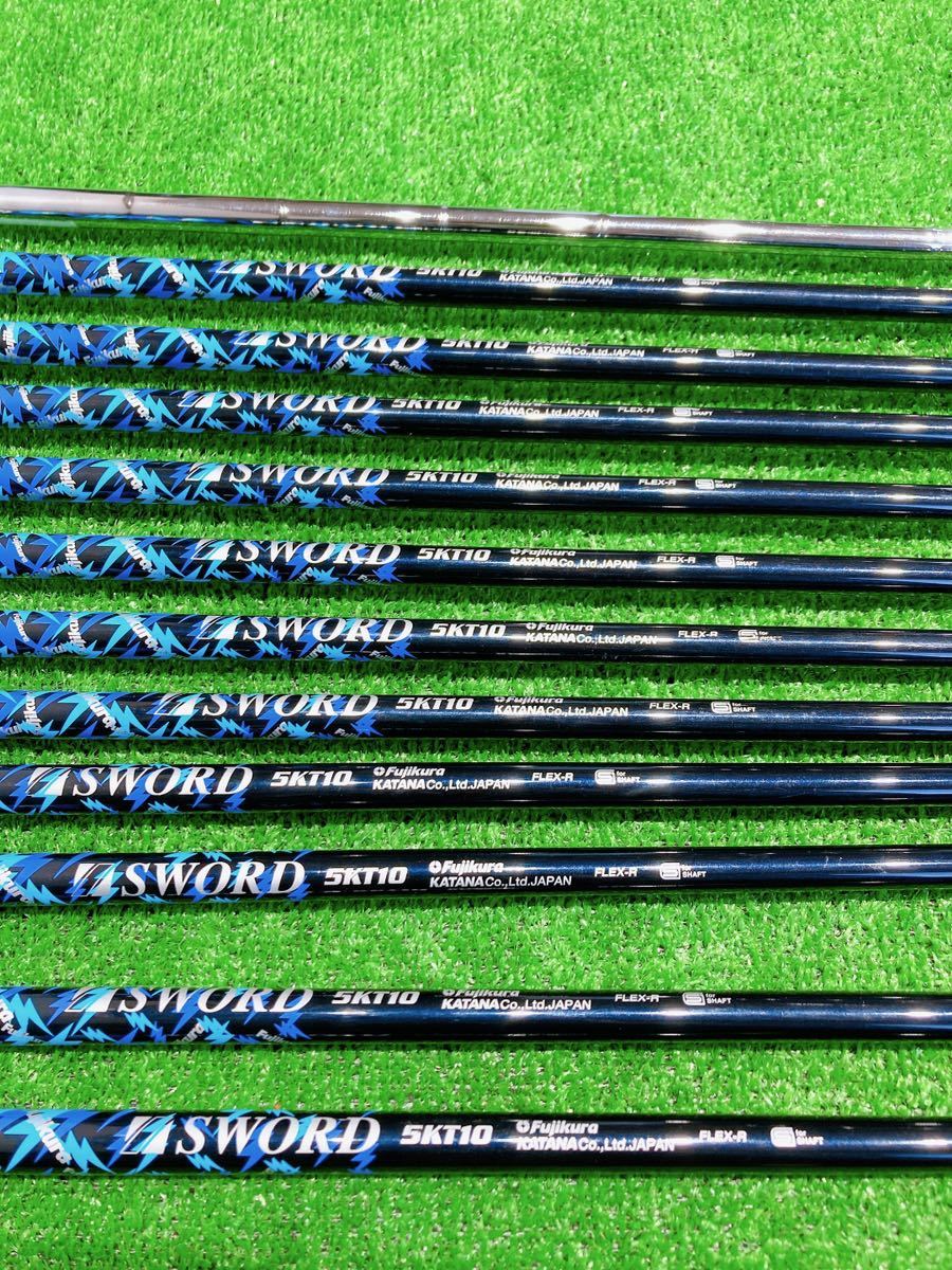 ☆飛びのカタナ☆12本フルセット! KATANA PTC-55 SWORD カタナゴルフ
