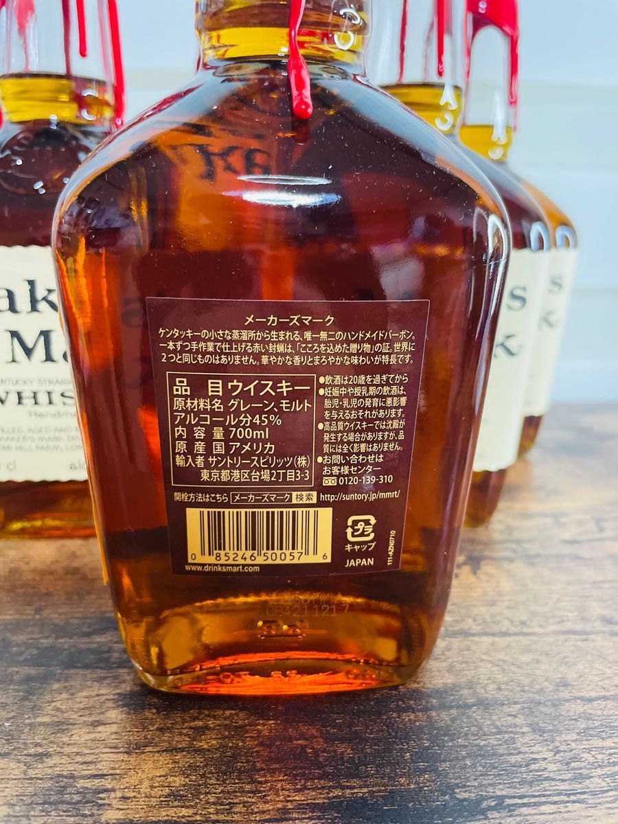 メーカーズマーク Maker''s Mark 700ml 6本セット バーボン メーカーズマーク Maker''s Mark 700ml 6本セット バーボン