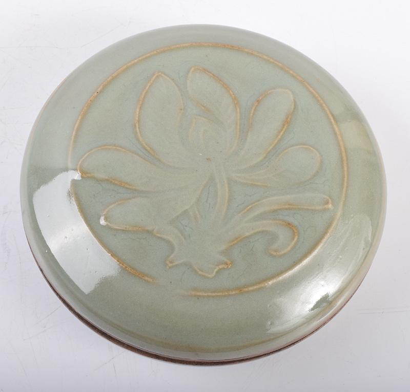 中国 哥窯青磁 粉青釉 花文 香合 C R3546 | www.jarussi.com.br