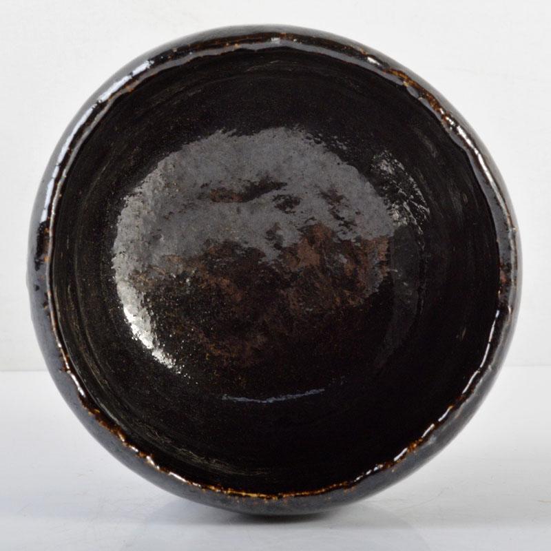 特価HOT】 ヤフオク! - 吉左衛門 宗入作 黒筒茶碗 「老松」表千家祥翁