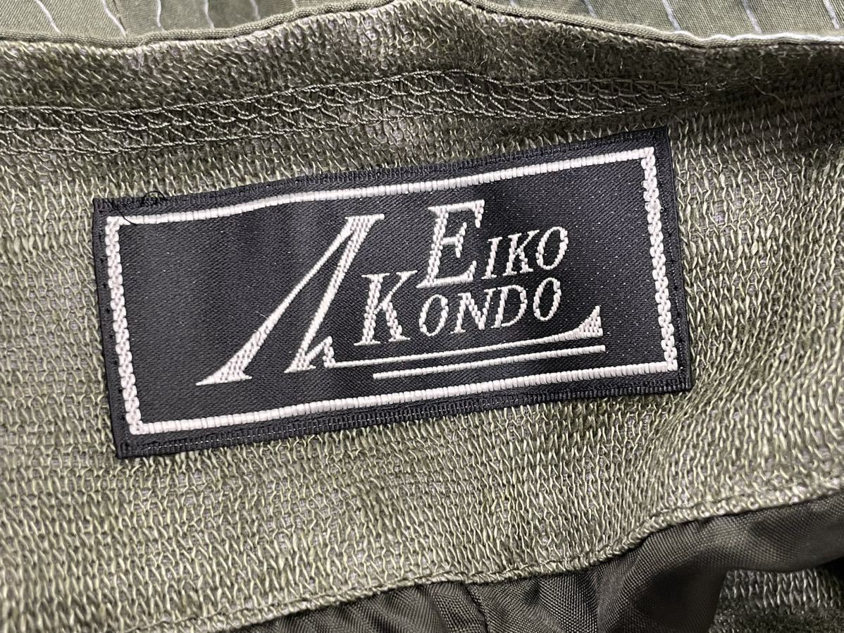 EIKO KONDO エイココンドウ ワイドパンツ 株 エターナリー・ブレイズ