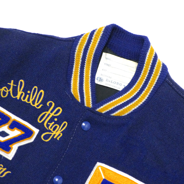 希少 70's ! DeLONG USA製 ビンテージ 抜群のルックス☆ 肉厚レザー