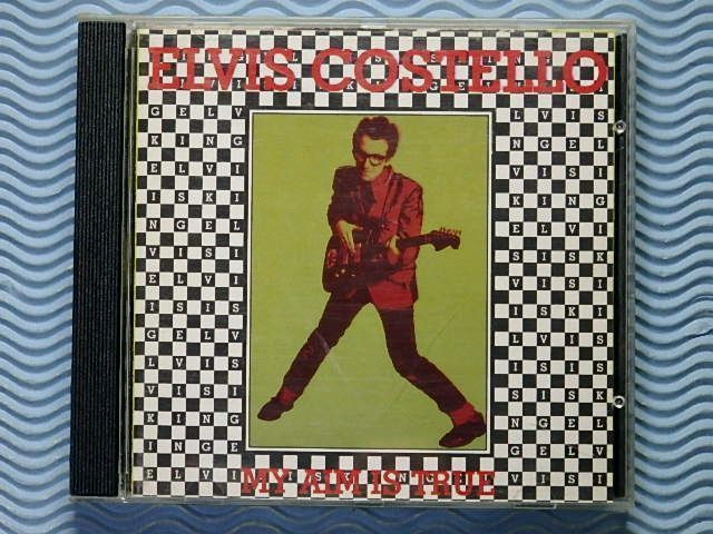 [輸入盤]エルヴィス・コステロ「マイ・エイム・イズ・トゥルー(+9)/My Aim Is True」Elvis Costello/1977年/デビュー・アルバム/UK盤/名盤_画像1