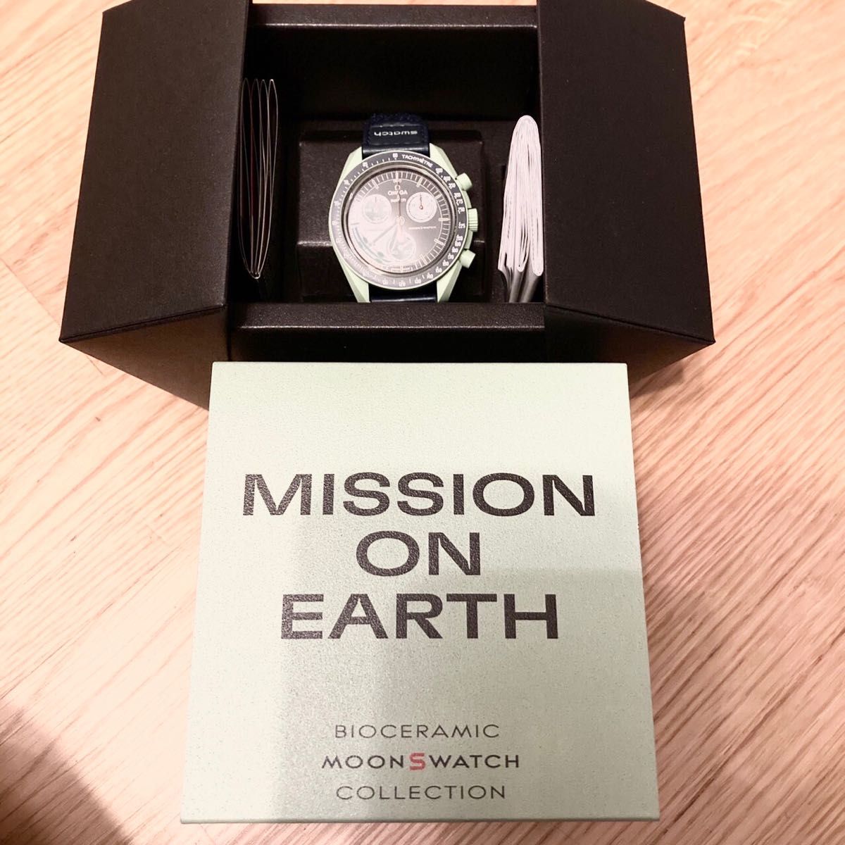 本物★未使用品スウォッチ × オメガ★アース（地球）★SWATCH × OMEGA★Mission to Earth★正規店購入品