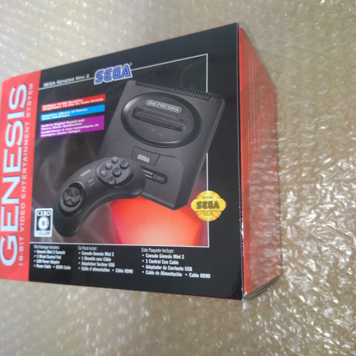 SEAL限定商品】 SEGA Genesis 新品 未開封 本体 ジェネシスミニ2 2