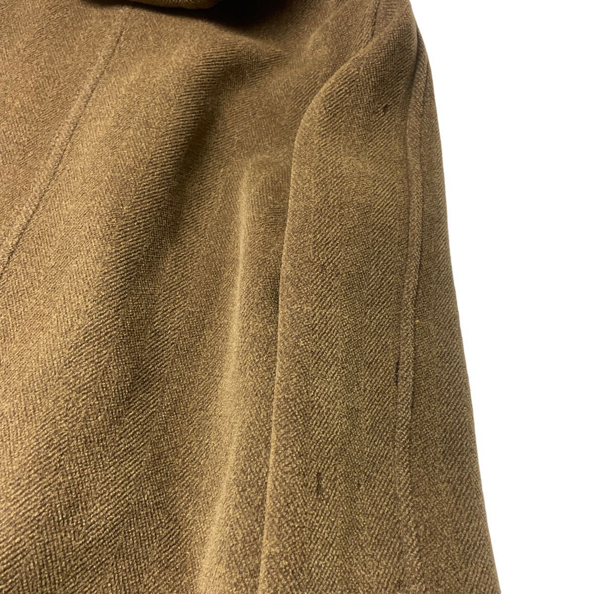 dunhill ダンヒル エルメス生地 ムーアブルック ダッフルコート M