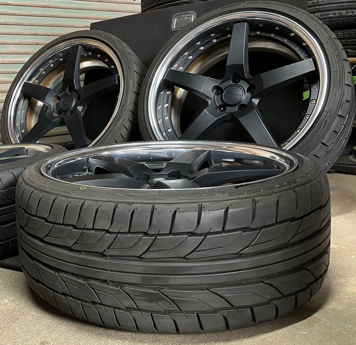HOT 225/35R20 20インチ WORK グノーシスGR 203 8.5J 8.50-20 FALKEN