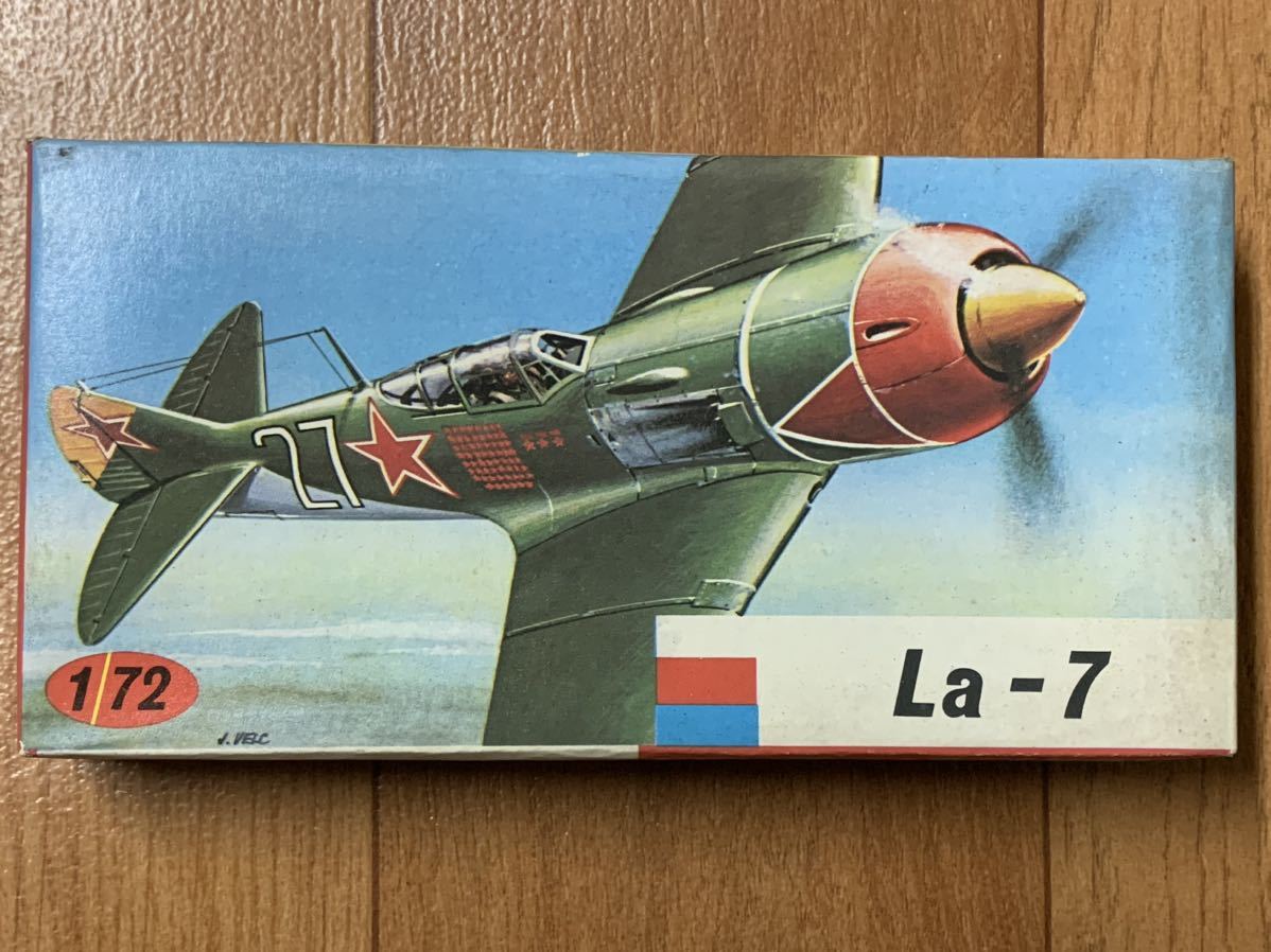 01044 1/72 KP No. 6 La-7 KPモデル ラボーチキン La7 プラモデル 未組立品_画像1