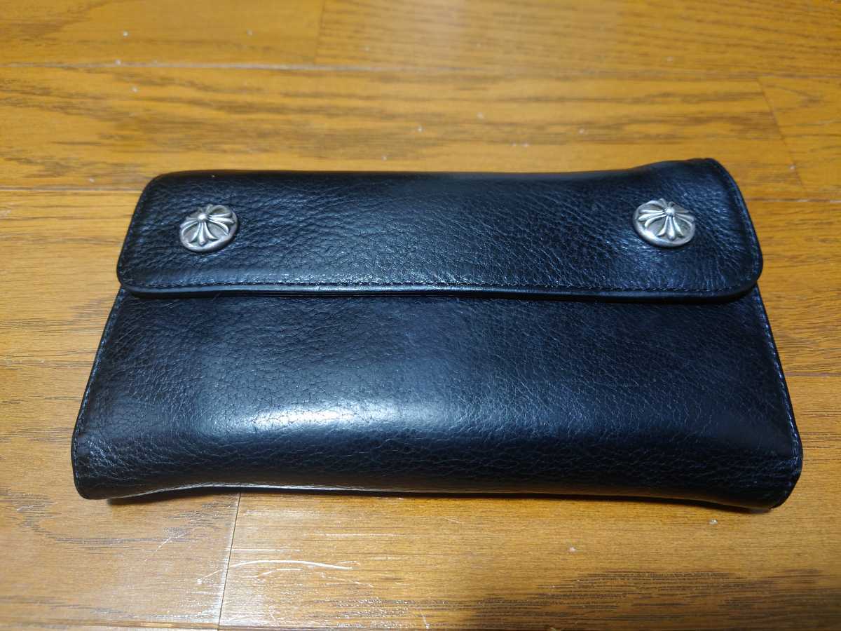 インボイス 正規店購入 クロムハーツ 長財布 インボイスあり 状態良い