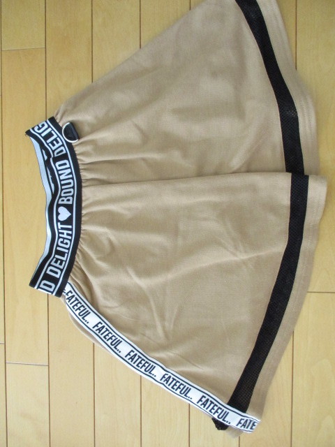 [ новый товар * дополнение *2 пункт ] мягкость ткань юбка размер :150 осмотр : Uniqlo GU....