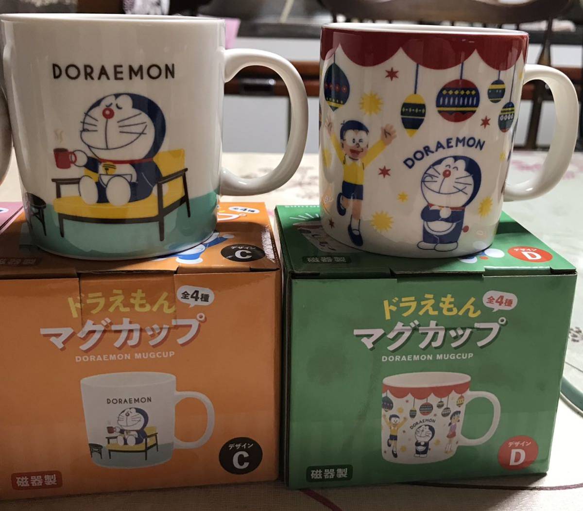 値下げ！サントリー×ドラえもんのマグカップ　全4種_画像3