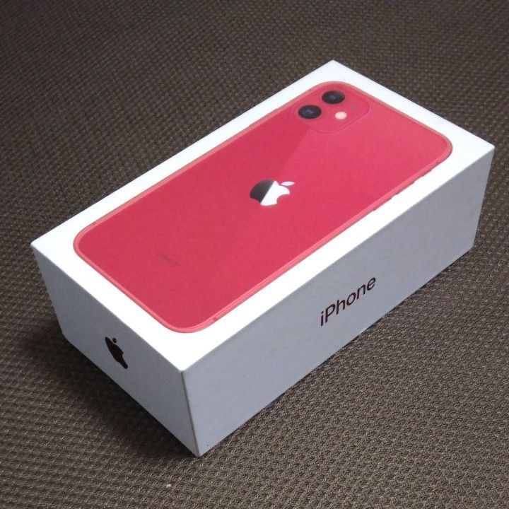 Apple iPhone 11 (PRODUCT)RED 64GB 上箱のみ ジャンク