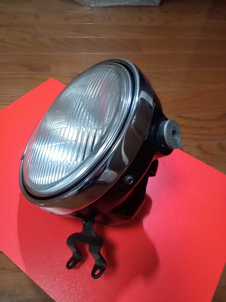 ◇高品質 カワサキ純正ゼファー400用ヘッドライトステー 当時物
