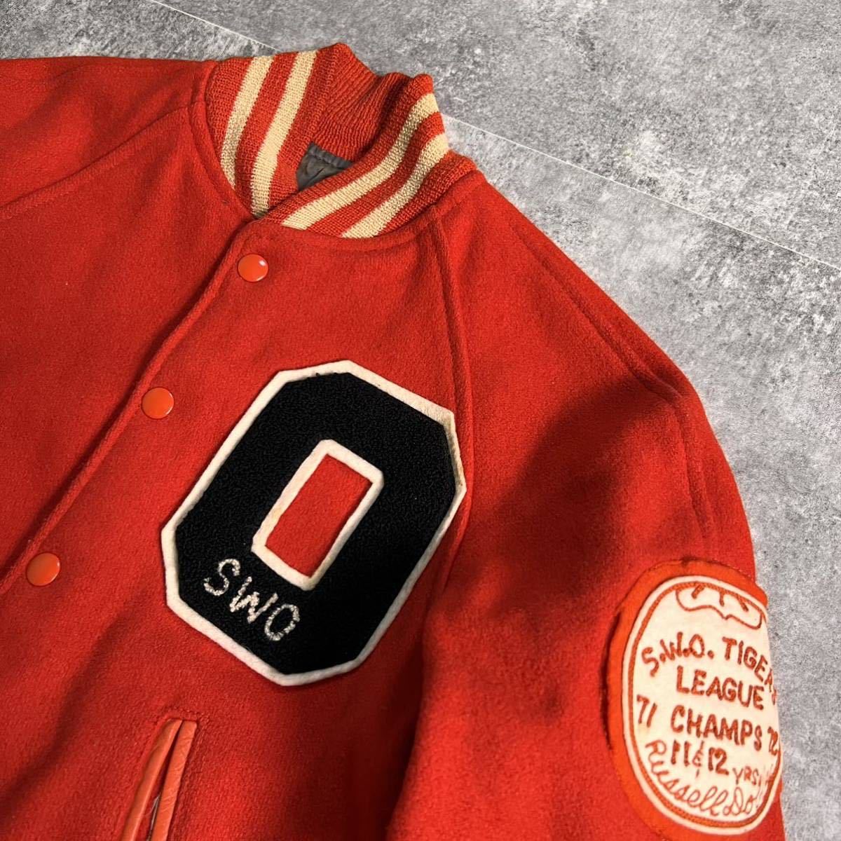 50〜60s Hatchers スタジャン ワッペン ハッチャーズ ビンテージ(S