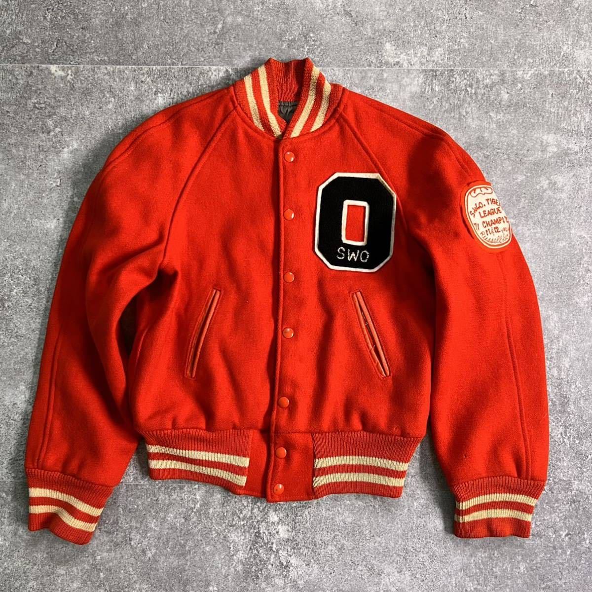 50〜60s Hatchers スタジャン ワッペン ハッチャーズ ビンテージ(S