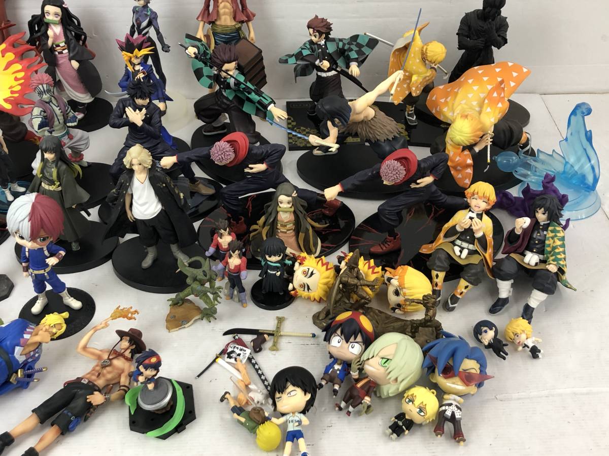 11596 まとめ売り 箱無し フィギュア 大量セット ワンピース/鬼滅の刃 11596 まとめ売り 箱無し フィギュア 大量セット ワンピース/鬼滅の刃