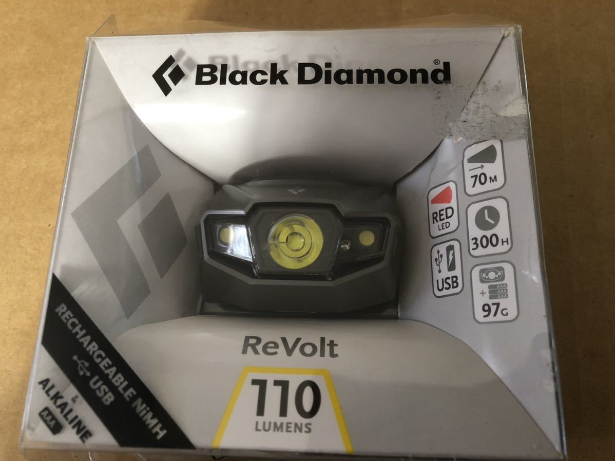 Black Diamond black diamond Monde LED head light headlamp Revolt 110 lumen regular goods new goods 