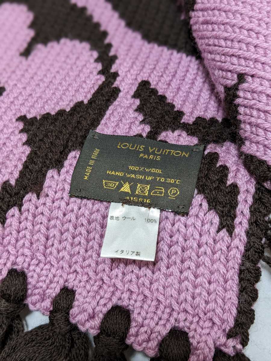 Louis Vuitton ルイヴィトン エシャルプ・ロゴマニア M70461