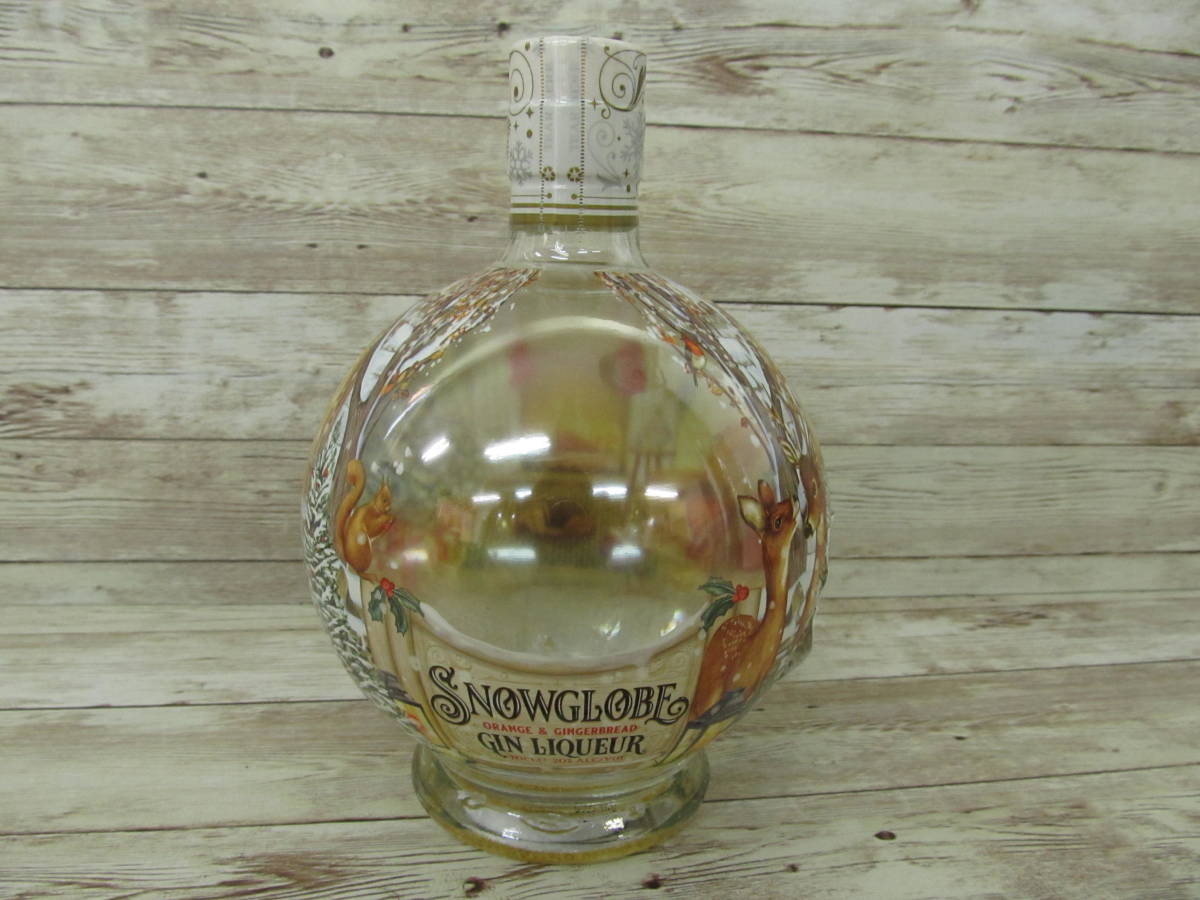  Gin snow dome orange & Gin ja- bread 700ml/^CG