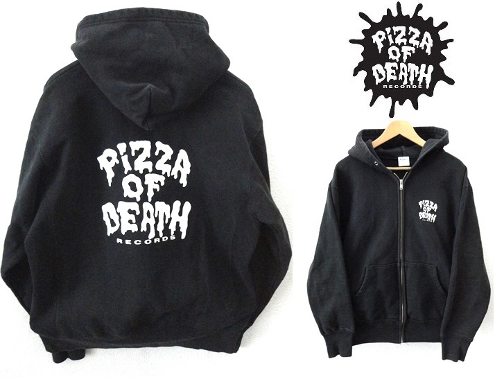 希少/PIZZA OF DEATH:ピザ オブ デス/ロゴプリント スウェット
