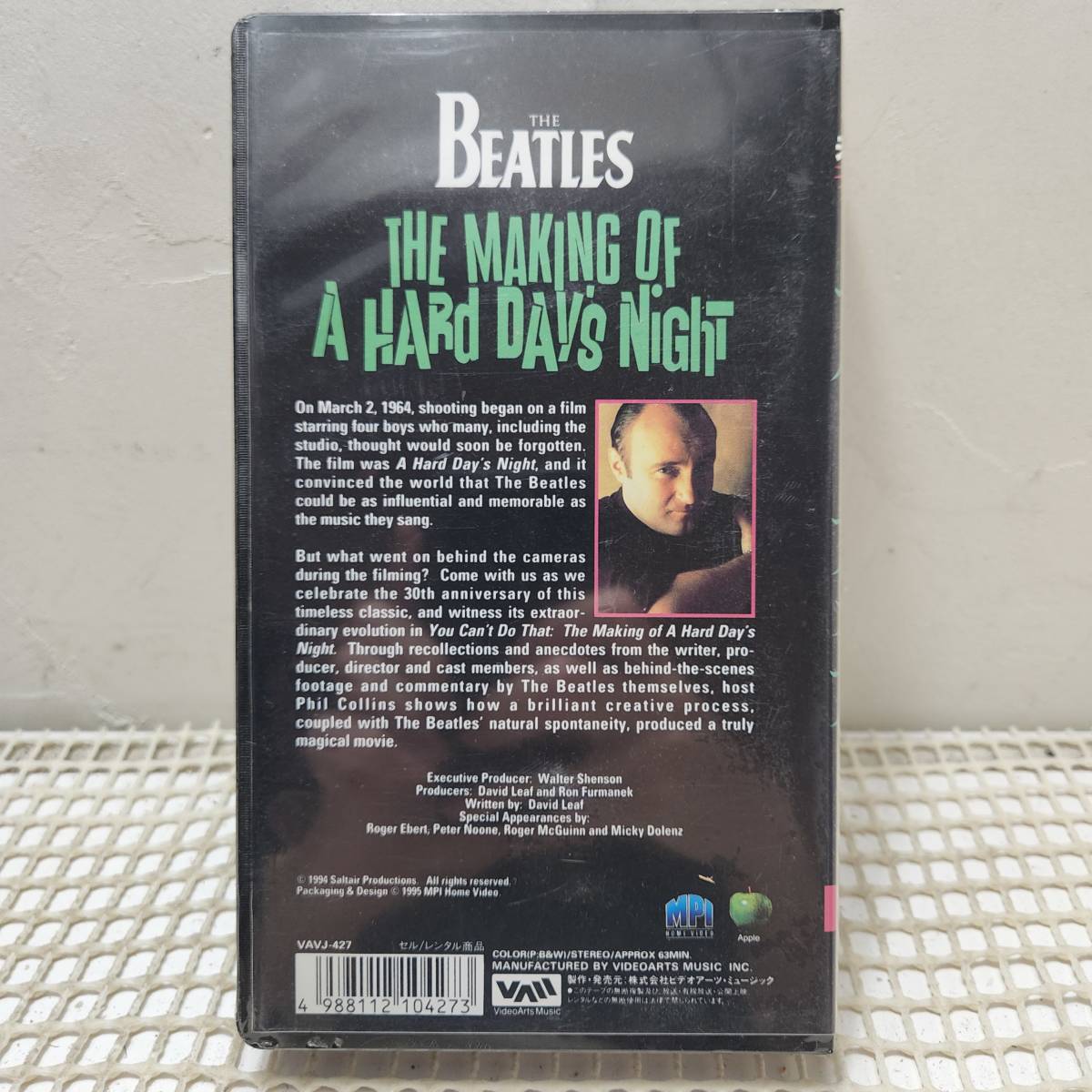 【未開封】ビートルズ　BEATLES　VHS3本セット　シュリンク付　一部シュリンク破れあり_画像7