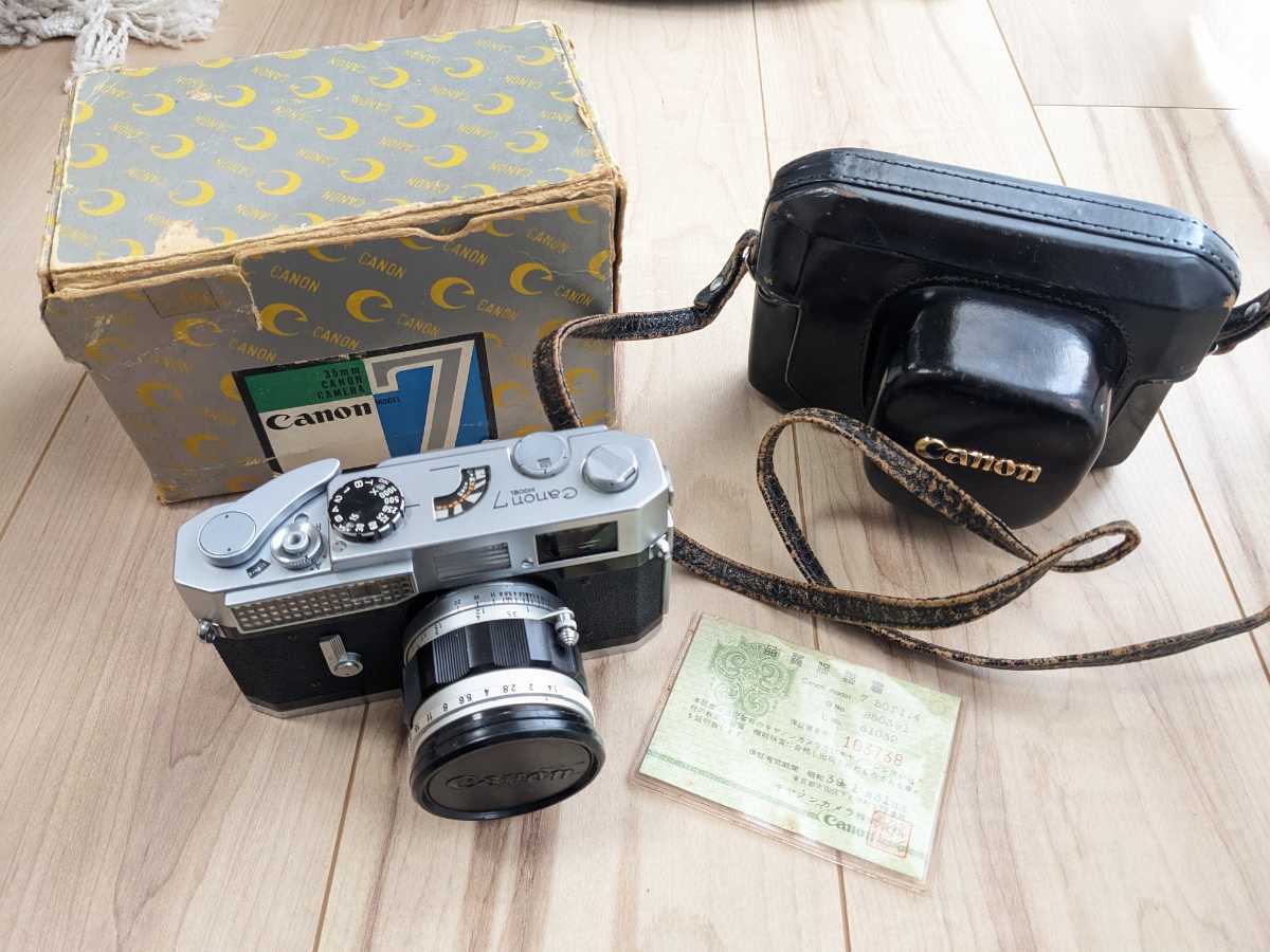 Yahoo!オークション - レア品 Canon MODEL 7 50mm 1 1.4 Yahoo!オークション - レア品 Canon MODEL 7 50mm 1 1.4