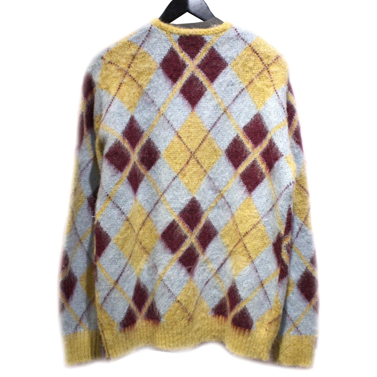 Needles ニードルス 21AW Mohair Cardigan-Argyle モヘア カーディガン