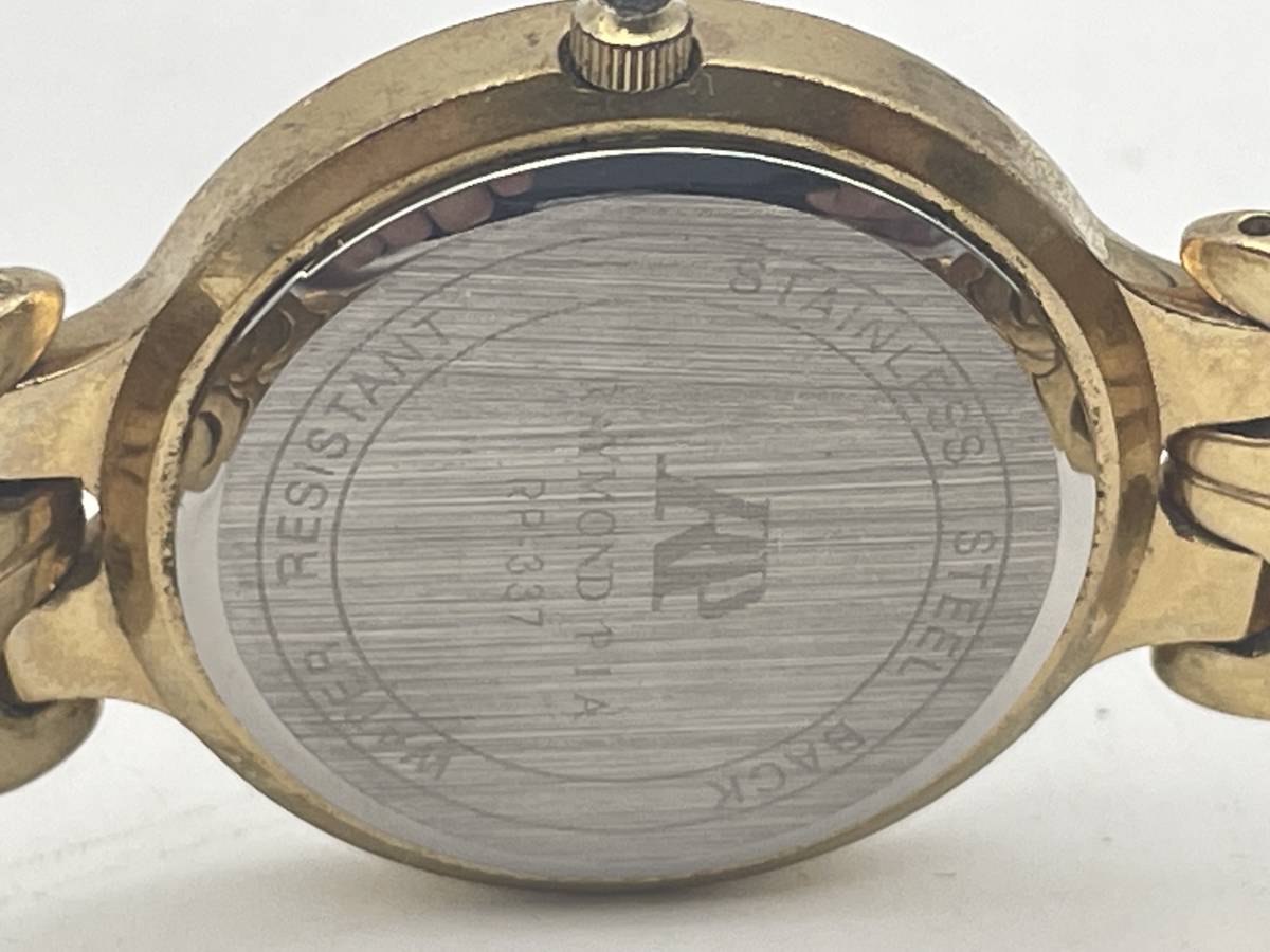 RAYMONDPIA レイモンドピア　本物　RP337　フルゴールド　ブリンブリンギラギラ　メンズ腕時計　稼働品_画像6