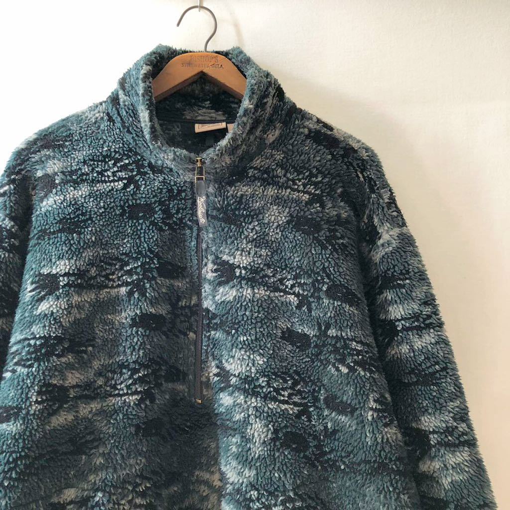 新品入荷 魚 WOOLRICH 90s ハーフジップ ヴィンテージ オリジナル