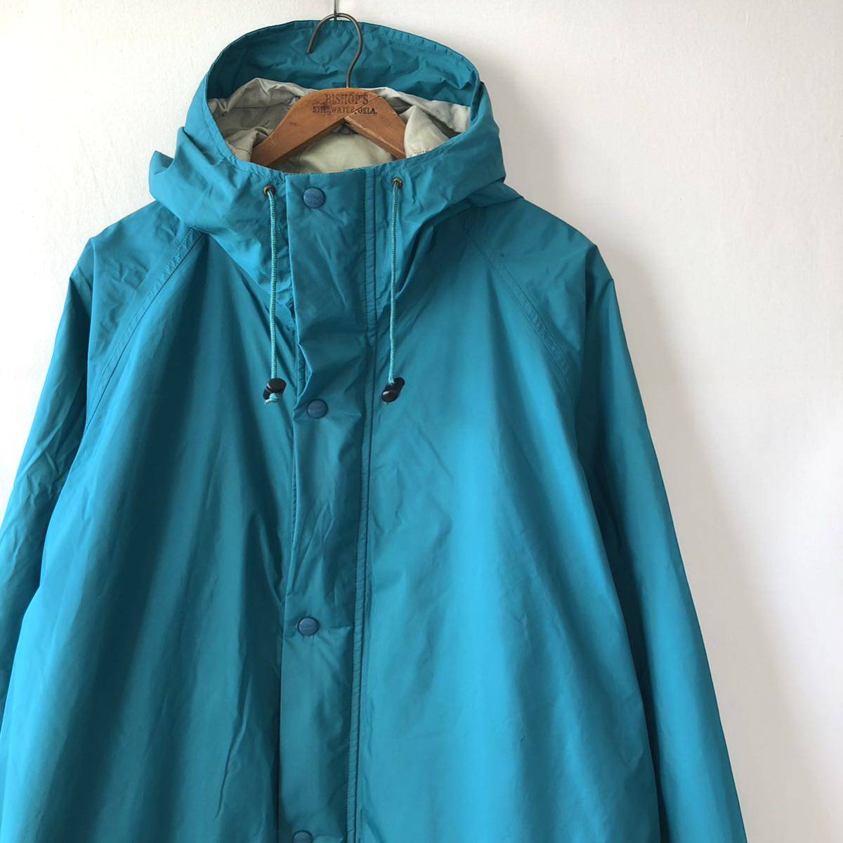 90s LL Bean GORE TEX ナイロン コート L TALL エメラルドグリーン ビンテージ 90年代 LLビーン ゴアテックス オリジナル ヴィンテージ