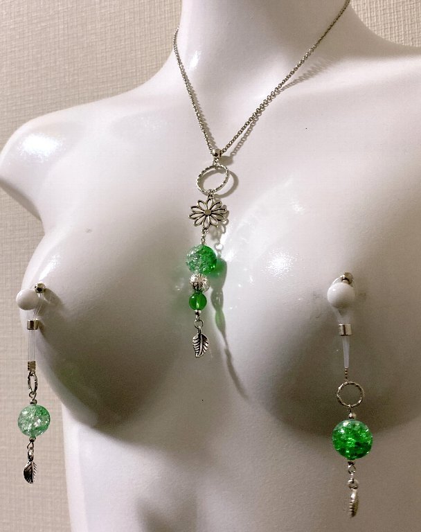 ハンドメイド】seXyアクセサリ☆ネックレス&ニップル&ウエスト ハンドメイド】seXyアクセサリ☆ネックレス&ニップル&ウエスト