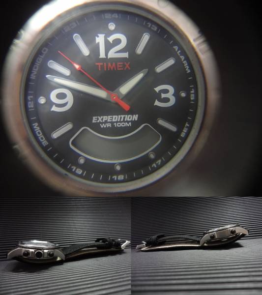 TIMEX EXPEDITION 100M タイメックス アナデジ 腕時計 ジャンク_画像3